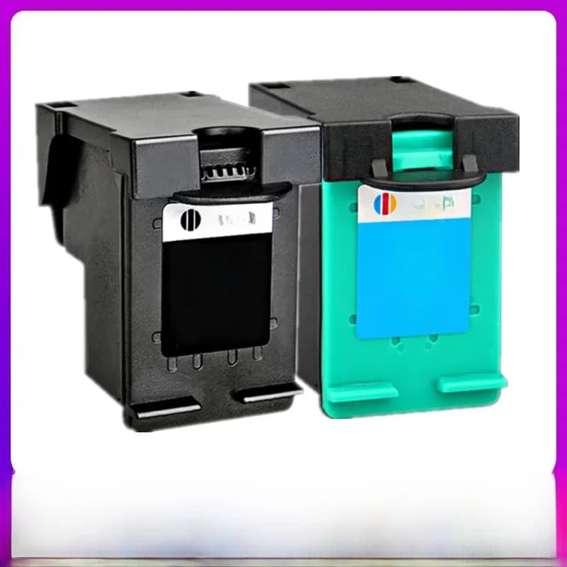 Cartouche d'encre remanufacturée 338 343 XL compatible avec les imprimantes HP338 HP343 HP Deskjet 6540 5740 5745 6520 6540 460C 6620