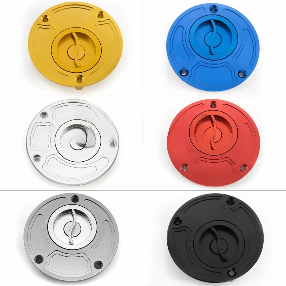 Bouchon de gaz de carburant CNC sans clé, pour Honda CBR600 F4i CBR954RR CBR900RR CBR600RR CBR1000RR CBR1100XX Hornet CB600F CB500 CBF1000 RVF400