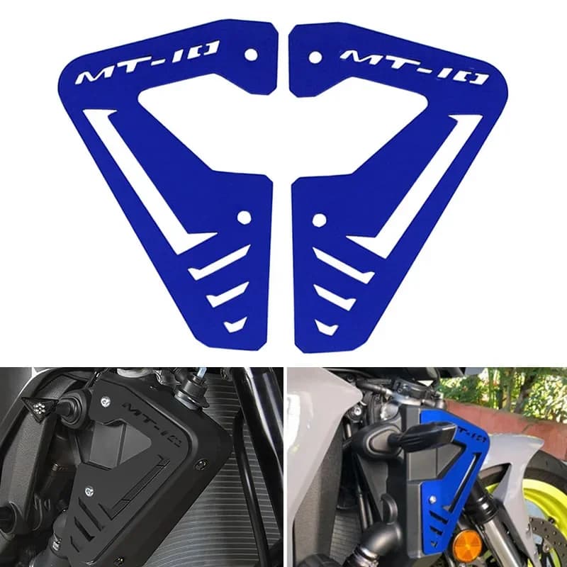 Pour YAMAHA MT10 MT-10 MT 10 FZ-10 2015 2016 2017 2018 2019 2020 accessoires de moto radiateur côté protecteur plaque de couverture garde