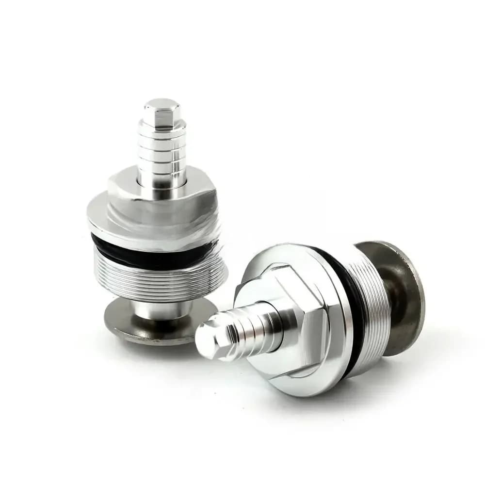 Capuchons de fourche préchargés pour Yamaha TDR250 2YK 2YK-23888-00-00, boulons de fourche hexagonaux réglables de 38mm