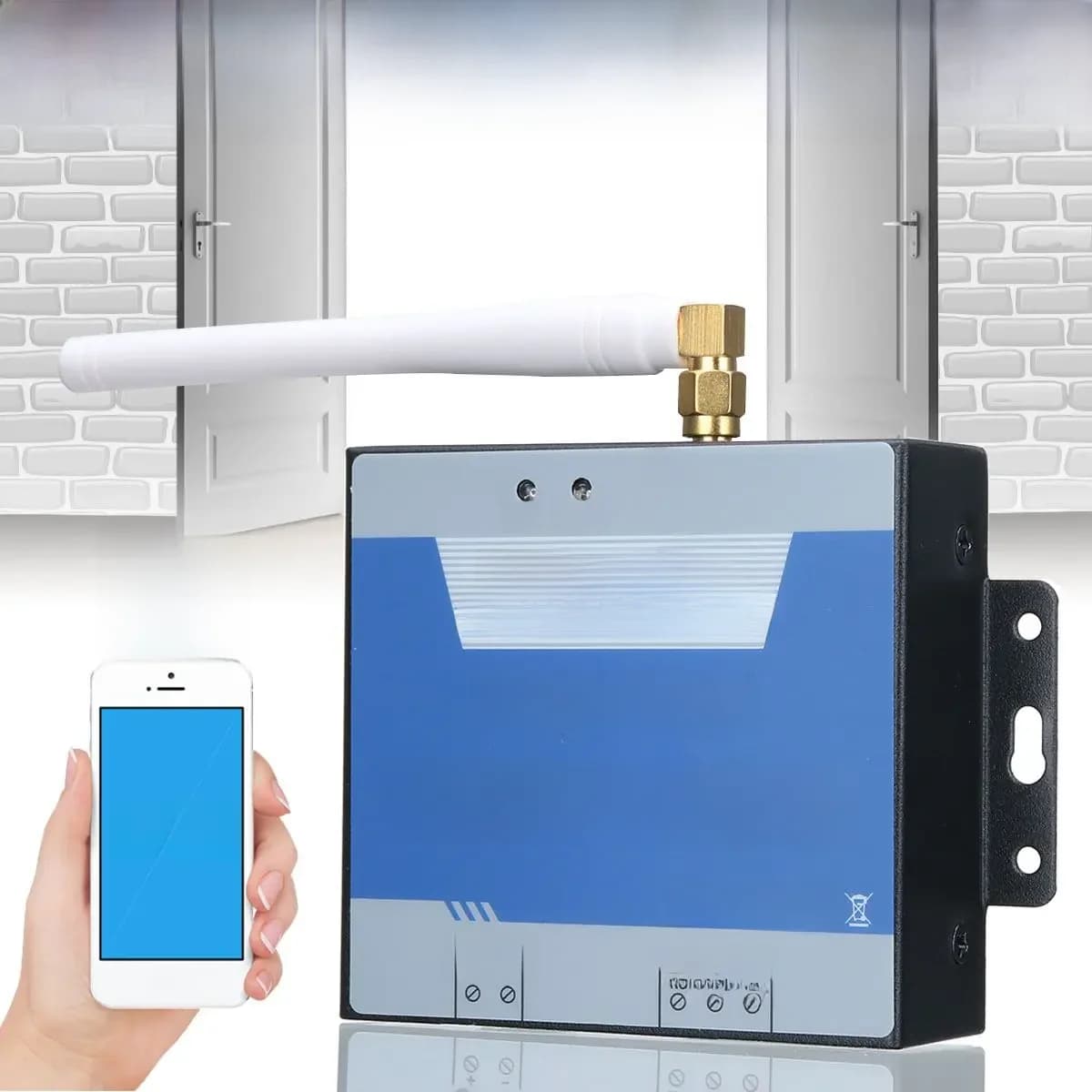 RTU5024-Ouvre-porte avec télécommande sans fil, commutateur de citations, accès à la porte, appel gratuit, 850 MHz, 900MHz, 1800 MHz, 1900MHz, 101