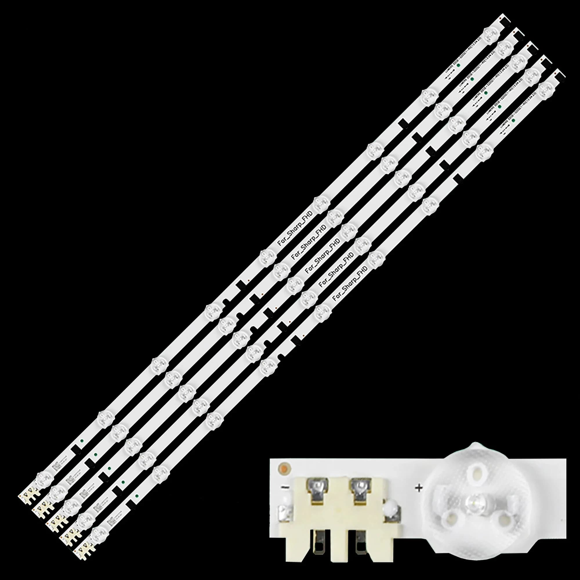Bande de rétroéclairage LED pour 32 pouces 2013SVS32H Ue32f5000 D2GE-320SCO-R3 650MM D2GE-320SC1-R0 655MM UA32F4088AR UA32f4100AR