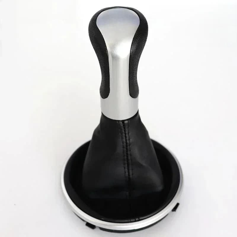 Pour Skoda Fabia 2 II MK2 Combi Scout 2007 2008 2009 2010 2011 2012 2013 2014 pommeau de levier de vitesse de voiture botte en cuir 5J 0711113 F F F
