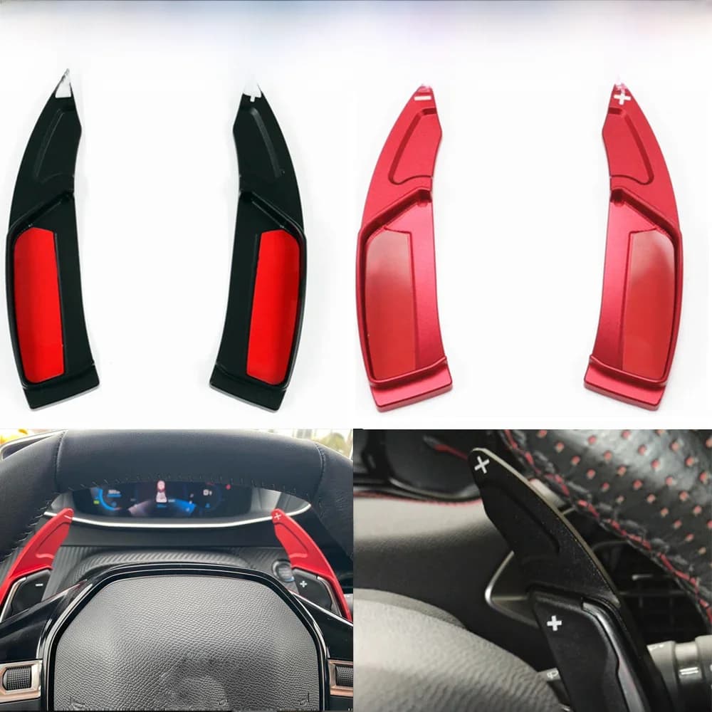 Palettes de changement de vitesse de voiture pour Peugeot 208 308 508 2008 3008 5008 GTi, accessoires d'extension de levier de vitesse au volant avant 2017