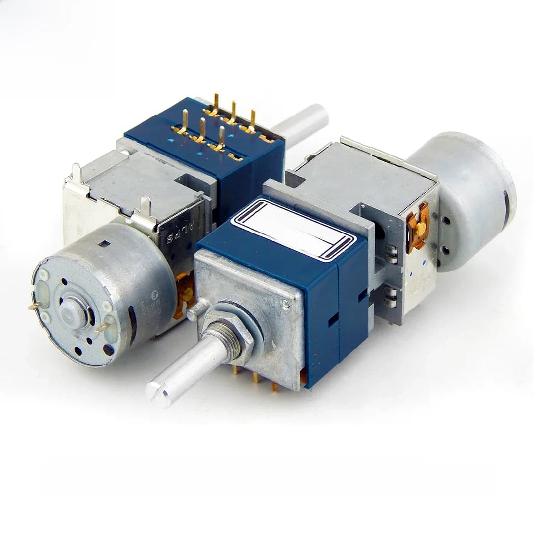 Potentiomètre moteur de type ALPS RK27 du Japon, interrupteur de volume logarithmique 10K 50K 100K pour amplificateur stéréo HiFi, kit audio DIY