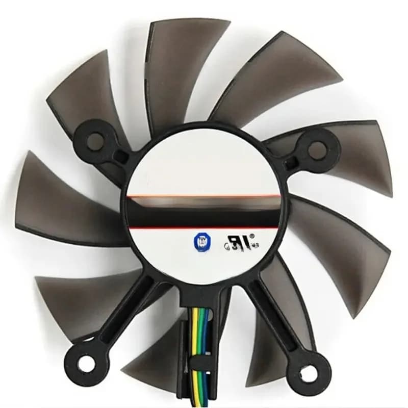 Ventilateur de refroidissement de carte graphique, 75MM, DC12V, 0,5 amp, 4 broches, pour GTX 560, GTX550Ti, HD7850