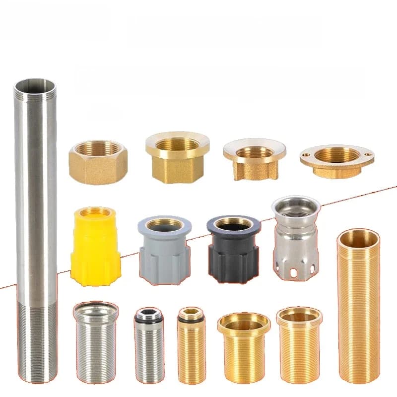 Robinet de cuisine, pied fixe, grand pied, vis, écrou d'extension, lavabo, comptoir épais, fixation de vis, siège, accessoires de réparation