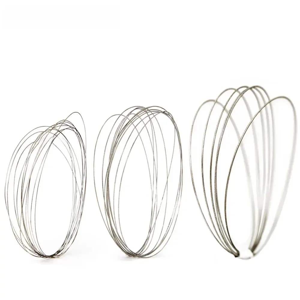 SUBRILLI 0.4mm/0.6mm/1.0mm fil de coupe en diamant superfin galvanisé pour bouteille en verre outil de découpe de gravure sur pierre métallique
