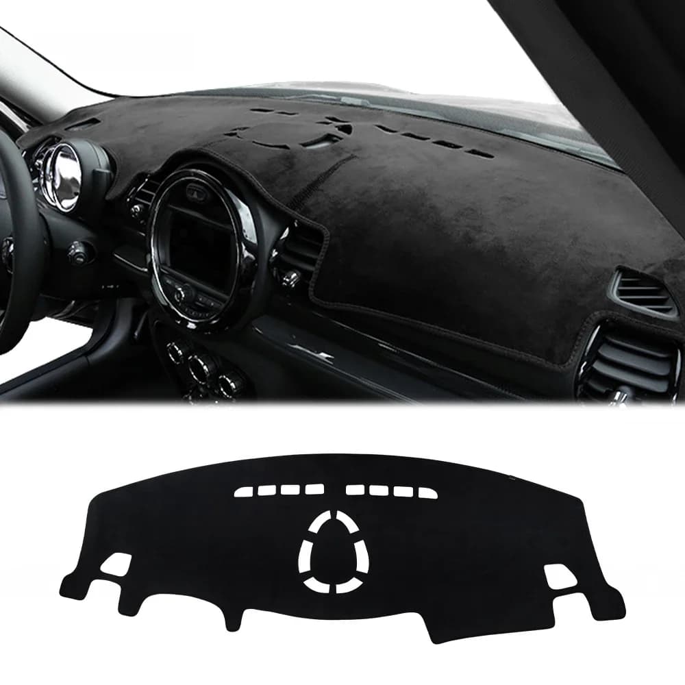 AMBERMILE-Juste de tapis coordonnante pour Mini Cooper, Wlman, F54, F55, F56, F60, Polymères de planche Prada, Pad, Virus, Accessoires de voiture