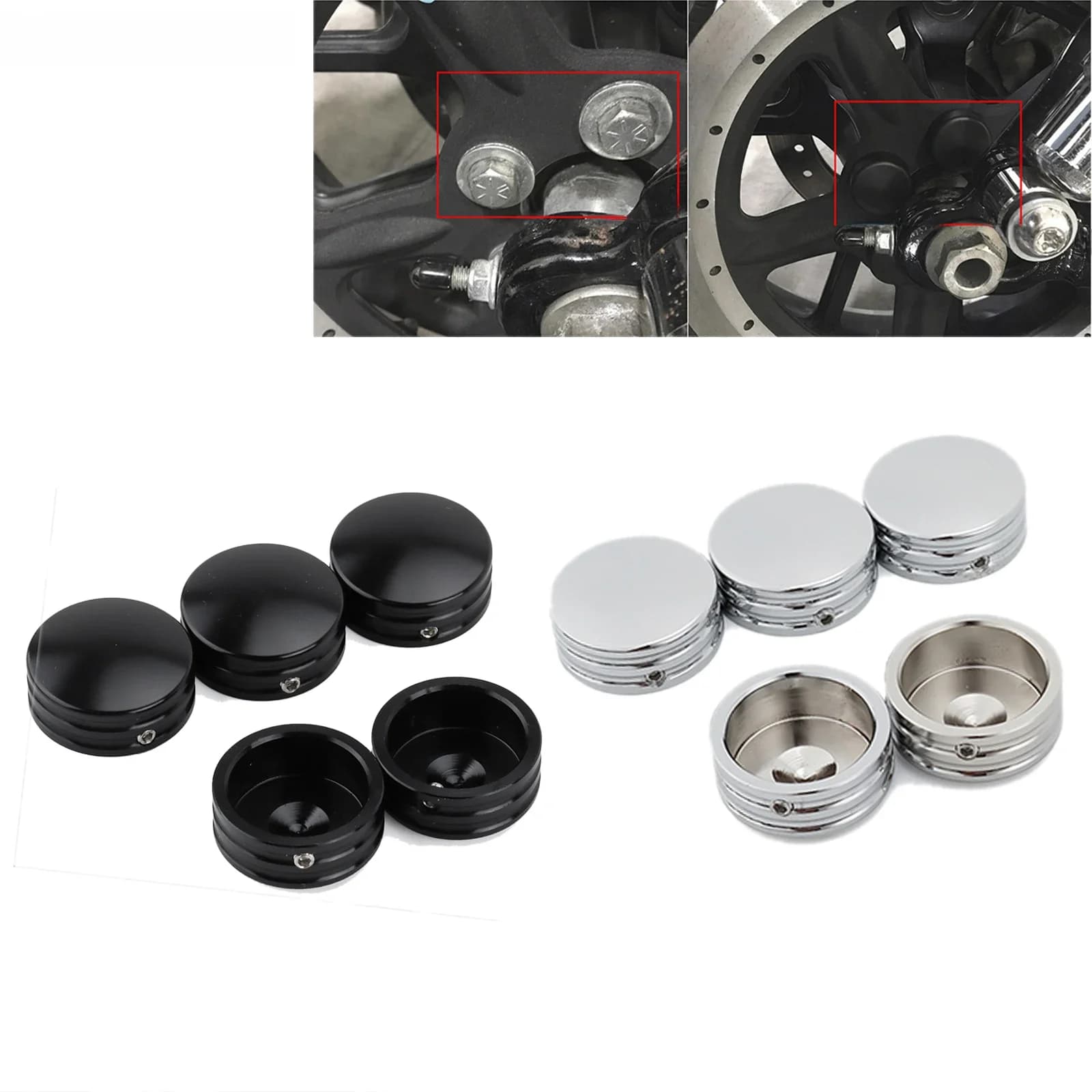 Couvercle de boulon plat de pignon arrière, pour Harley Softail Fat Boy 1993 – 2023 Sportster XL 883 1200 Touring Road King Glides noir