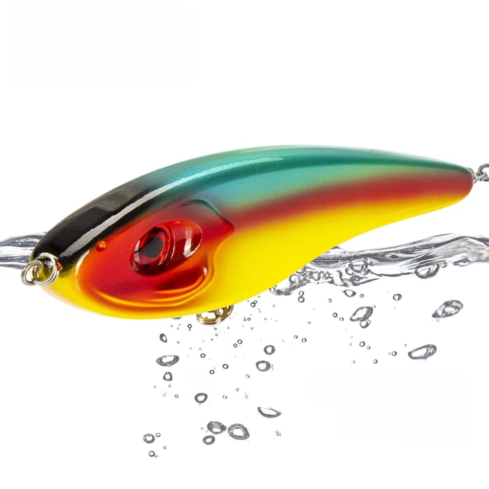 Leurre de pêche Hunthouse Jerkbait pour brochet, 11,5/14,5 cm, 32/55 g, leurres crayon à sonorité forte, à coulée lente, pour la pêche au bar, accessoires de pêche