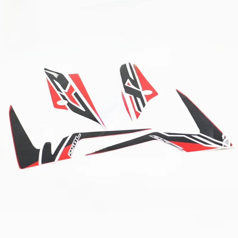 Autocollant de carénage étanche pour moto Honda CRF250L CRF 250 L 250L, autocollant de réservoir de carburant tout-terrain, décalcomanie de voiture entière