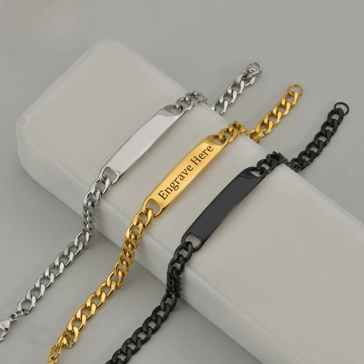 Sifisrri-Bracelets de Date et de nom gravés pour femmes et hommes, Bracelets réglables en acier inoxydable pour garçons et filles, cadeau de bijoux pour enfants