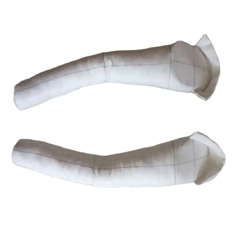 Tissu de Mannequins à main à bras doux pour femmes, tissu en coton et lin, peut être inséré n'importe quel modèle de bras courbé, B503, 1 paire