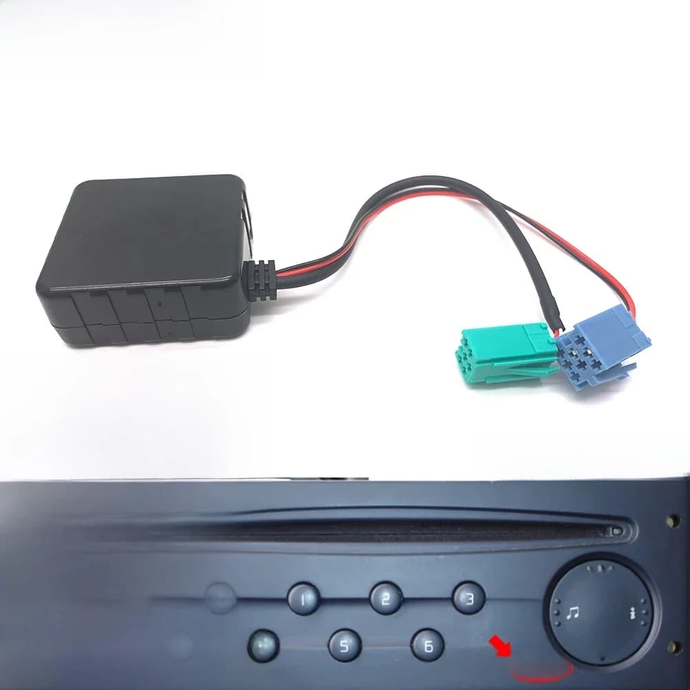 Voiture Bluetooth 8pin 6pin pour Renault mise à jour câble AUX auxiliaire Bluetooth autoradio Clio trafic pittoresque Skyexpert Hifi son