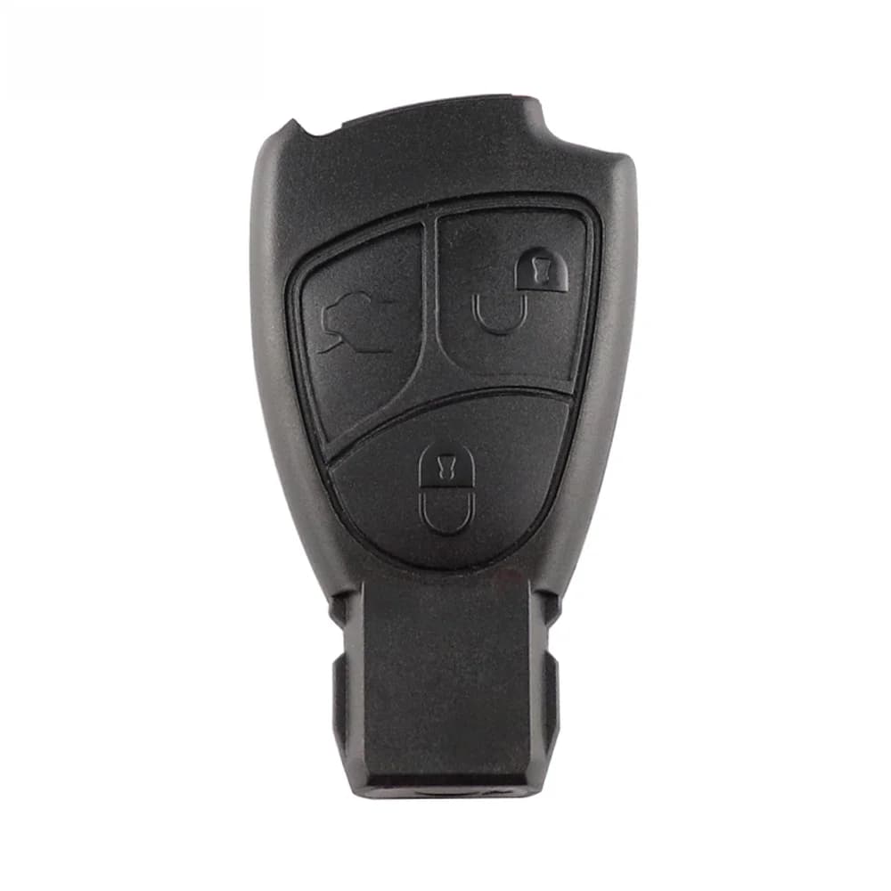 YIQfeast IN-Coque de clé de voiture télécommandée, remplacement de boîtier, jeu de clés intelligentes à 2/3/4 boutons, Mercedes-Benz C E ML S SL SLK CLK Jas