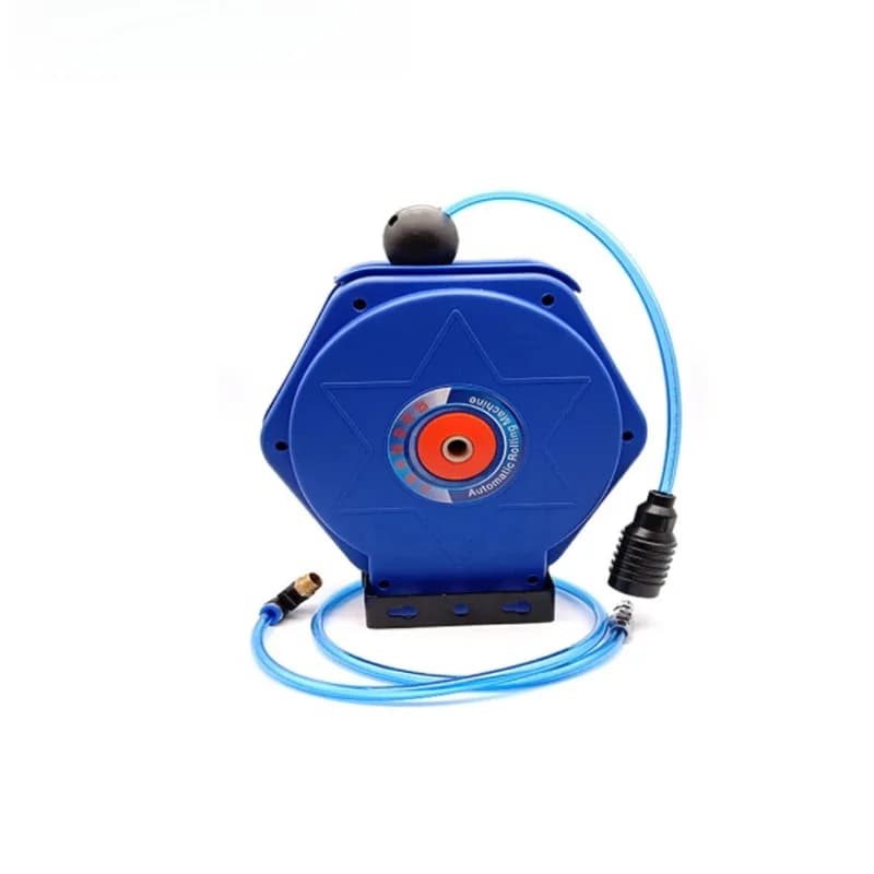 Bobine de tuyau d'air rétractable automatique pour automobile, tambour télescopique, taille de tuyau, 9m, 8mm x 5mm