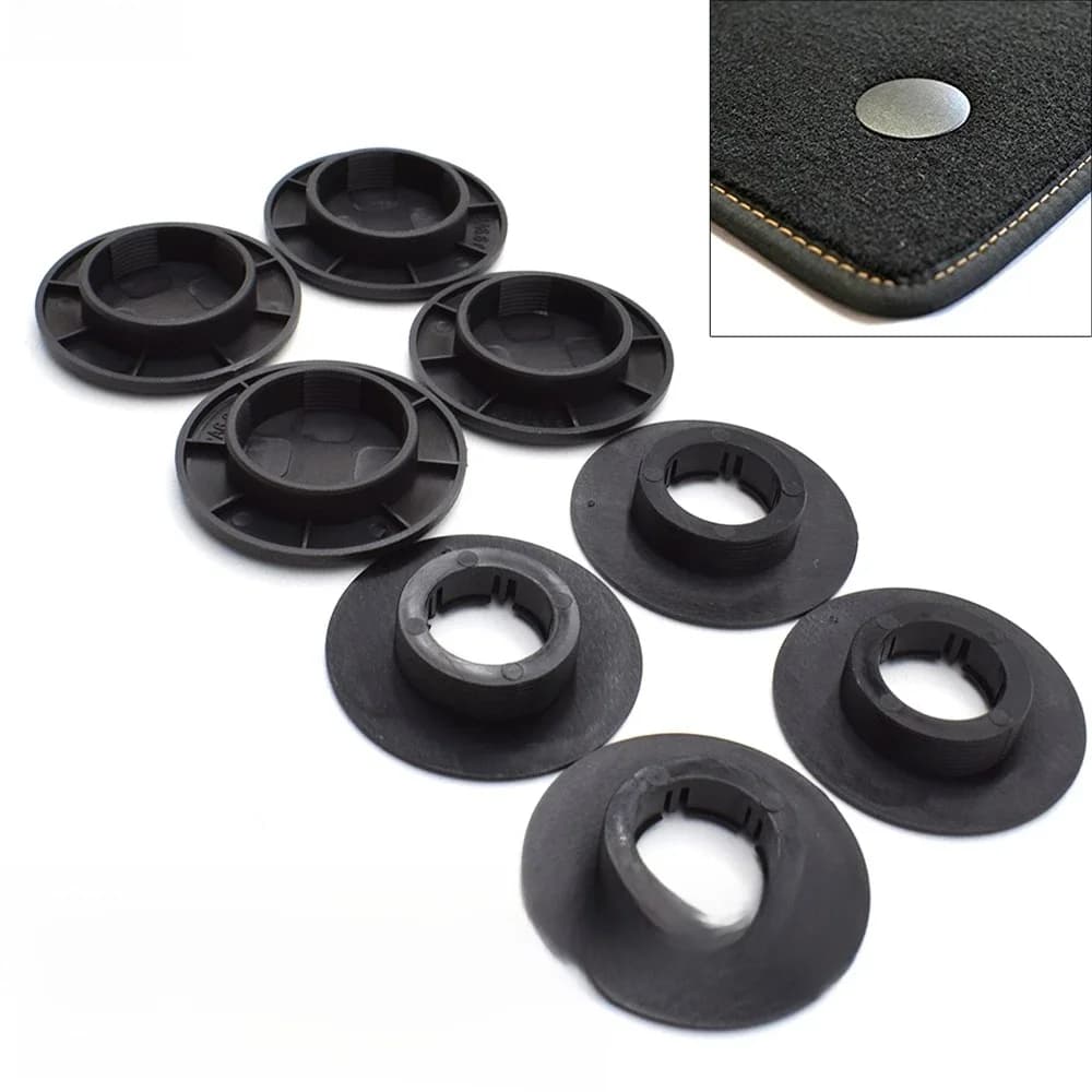 ApFusion-Pinces de Maintien en Fibre Polymérisation pour Tapis de Voiture, Accessoire de Retenue pour Mercedes Benz GLC CLA GLK GL, 4 Pièces