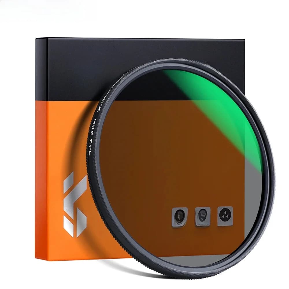 K & F CONCEPT CPL filtre d'objectif polarisant circulaire Nano X HD Super mince multi-revêtement 49mm 52mm 58mm 62mm 67mm 77mm