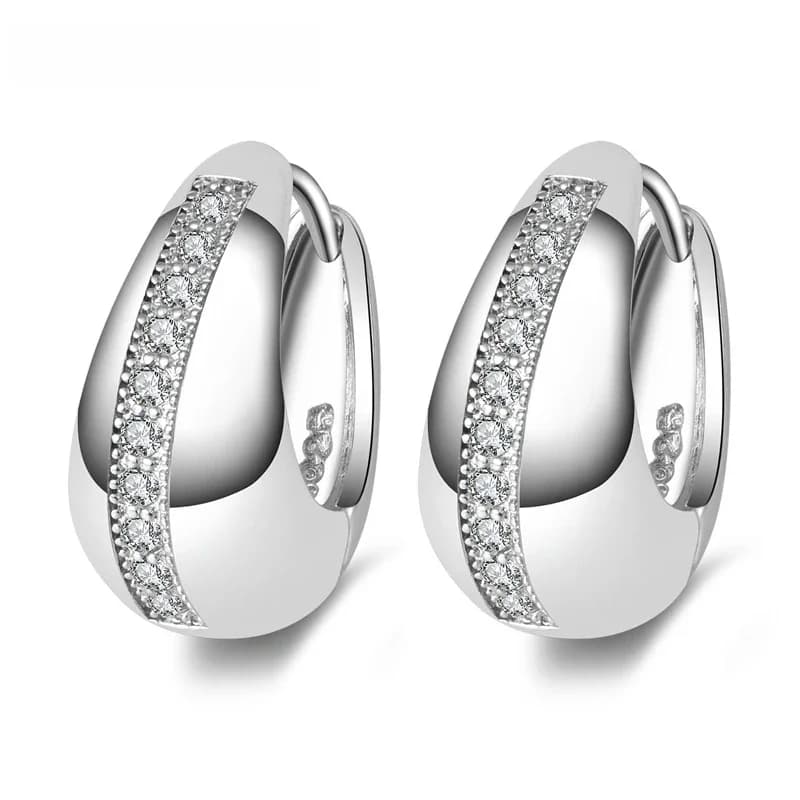 Boucles d'oreilles en argent Sterling 925 véritable, petits cerceaux de 18mm pour femmes, bijoux cadeau de mariage