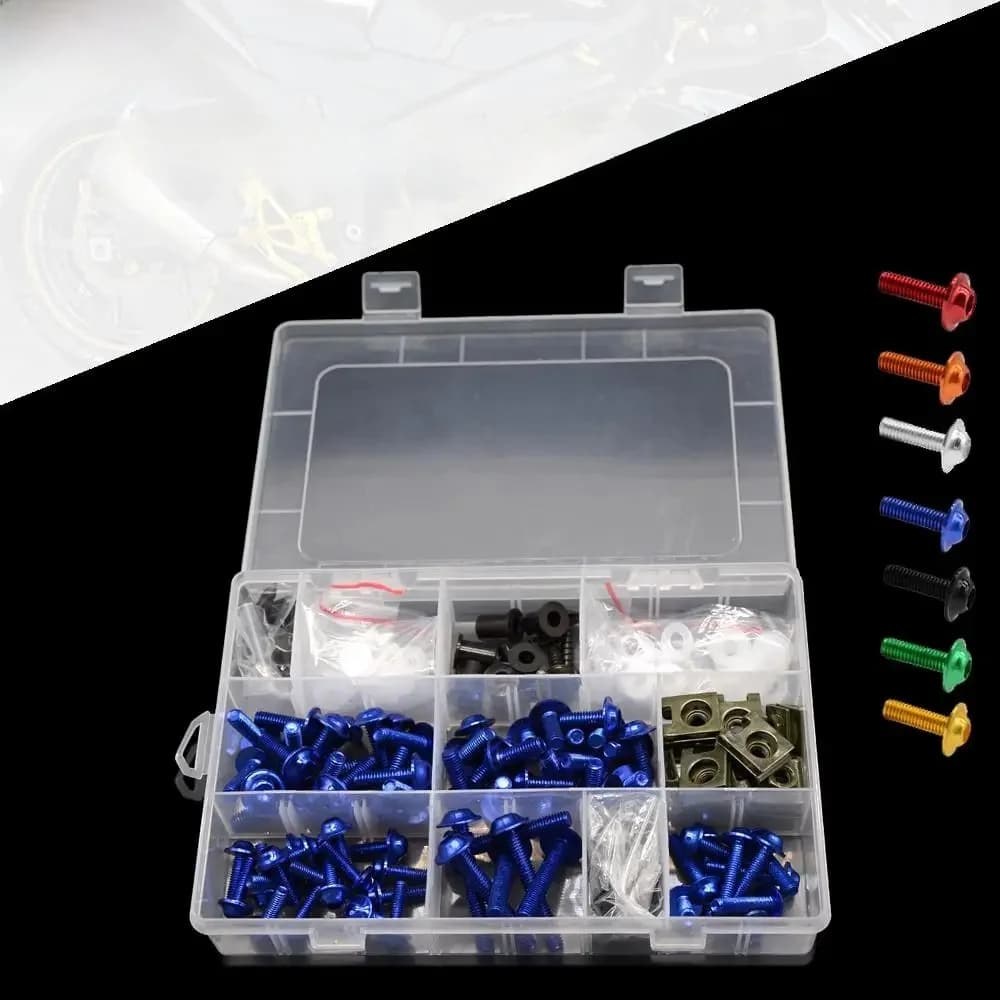 Kit de Boulons de Carénage en Aluminium pour Moto Yamaha, Vis de Boulon Fair TDM 900 850 XJfemale N S DIVER316MT01 VMAX R6S YZF R1 R1M R1S R6