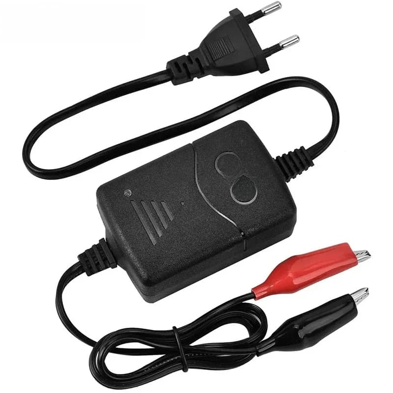 Chargeur de moto intelligent 12V, 1,3 a, pour 7AH, 10ah, 12ah, VRLA AGM, batterie au plomb, jouet, voiture, pulvérisateur électrique, prise ue, AC 100-220V