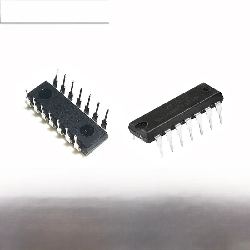 10 pièces/lot SN74AHCT125N 74AHCT125N 74AHCT125 SN74AHCT125 DIP-14 pilote de ligne tampon DIP14 nouveau jeu de puces Original de bonne qualité