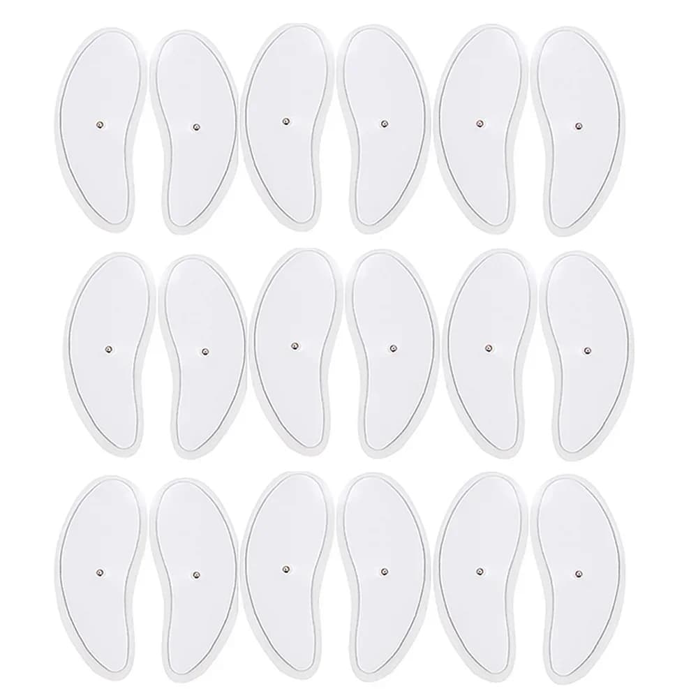 8/20/40pcs DE DIZAINES D'EMS Stimulateur Musculaire Visage Minceur Électrode Tampon pour Lifting Du Visage Masseur Visage Appareil de Massage Beauté Soins de La Peau