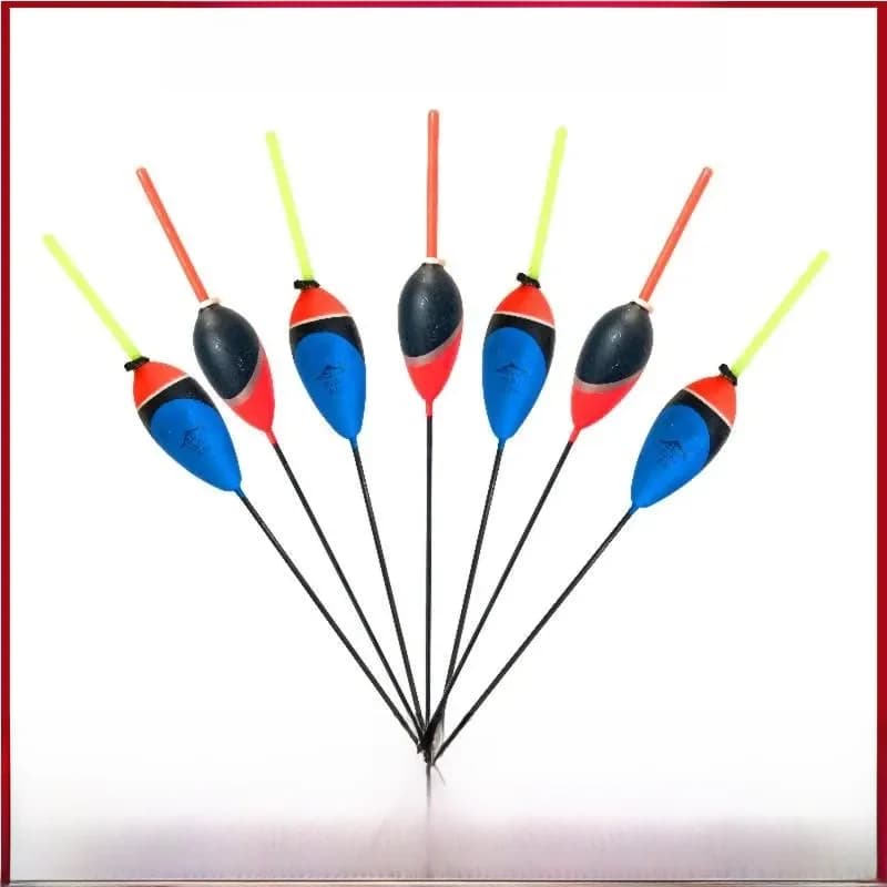 Topline Tackle 10 pièces mélange couleur Kit de flotteur intelligent lumineux flottant lumière de pêche flotteur de pêche et Kit de Bobber