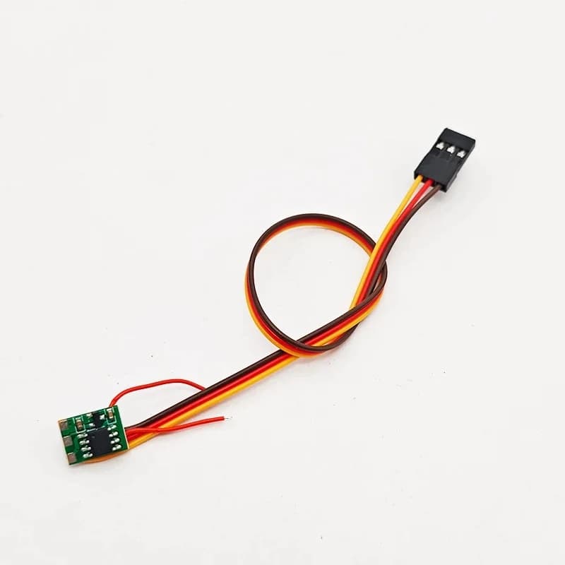 1 pièces bricolage double voie 1A Mini ESC 5V DC Module de contrôleur de vitesse brossé contrôle de treuil Circuit imprimé entraîné bidirectionnel pour bricolage RC