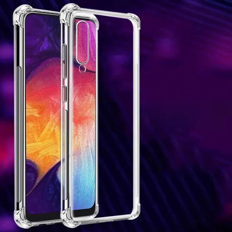 Coque de téléphone transparente antichoc, étui arrière en Silicone pour Samsung Galaxy A50 A51 A70 A31 A11 A71 A10 A20E A20 A30 A50S A12 A30S