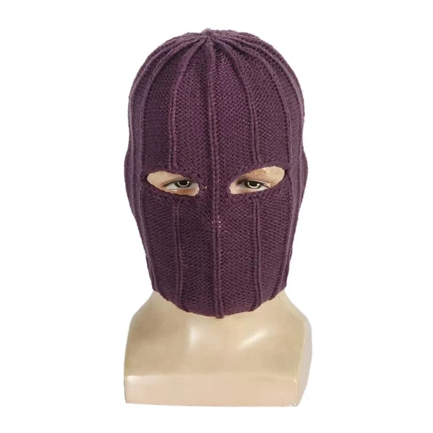 Zemo Halloween Cosplay masque cadeaux tête complète masque tricoté couvre-chef effrayant soldat chapeaux accessoires de film Takerlama