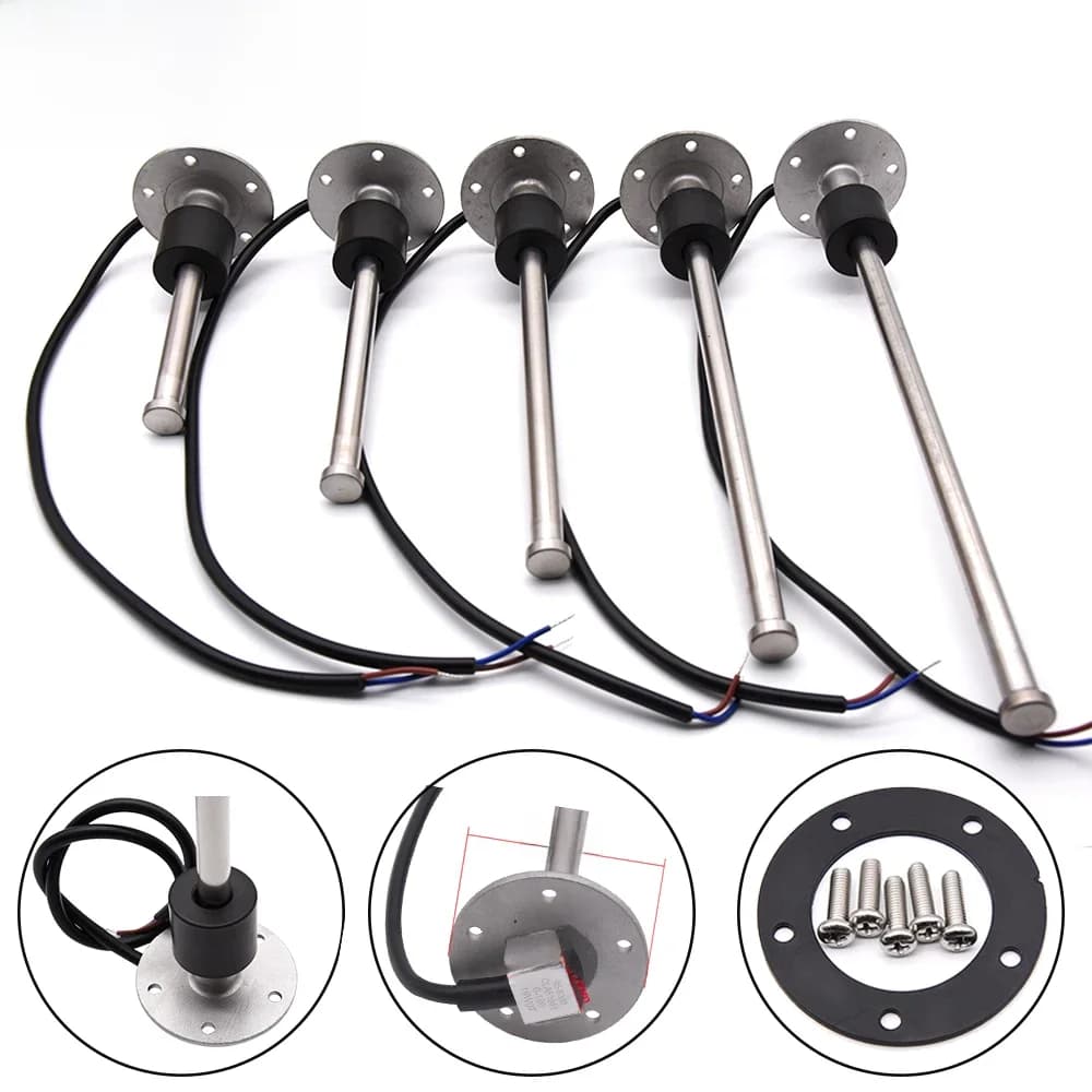 Capteur de niveau de carburant/eau pour voiture et bateau, pour jauges de niveau de carburant 0-190 ohms/240-33 ohms, capteur de niveau d'eau marin, unité émettrice pour 9-32 V