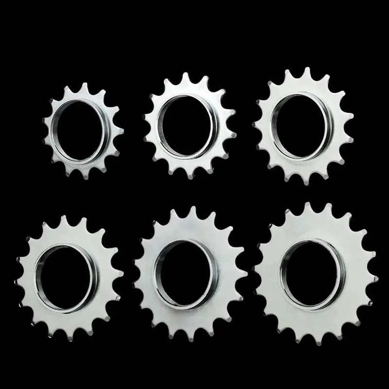 Vélo engrenage fixe 13T 14T 15T 16T 17T 18T, roue libre, verrouillage du moyeu, 1 vitesse, anneaux de verrouillage filetés