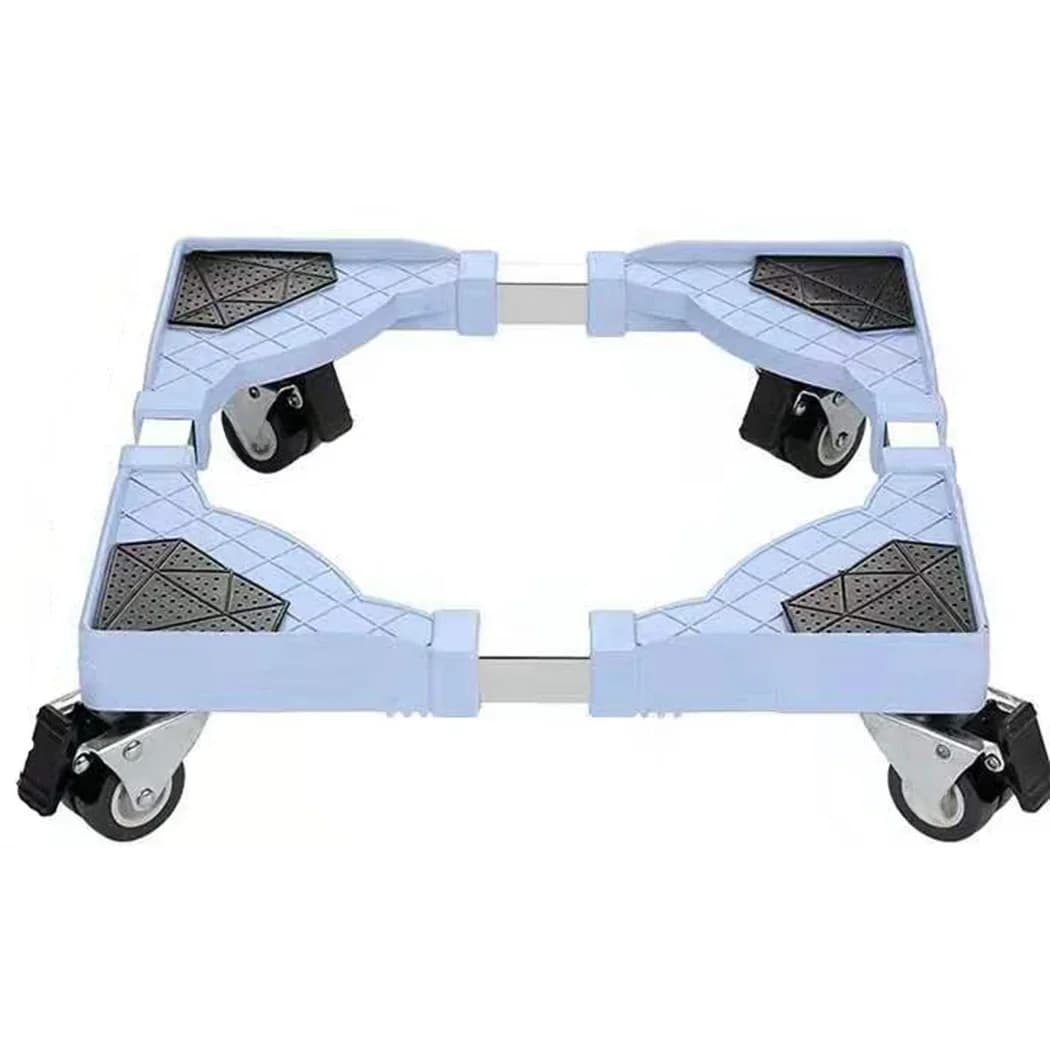 Rouleau mobile pour réfrigérateur, socle de machine à laver, support de base mobile, roues de verrouillage, sèche-linge, cuisinières