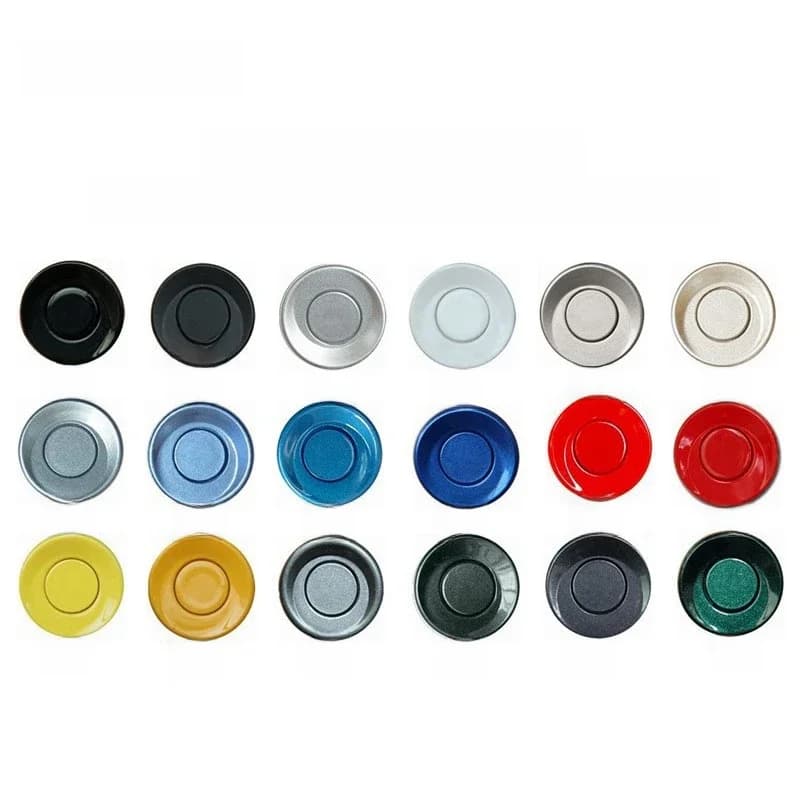 DIYSECUR seulement 4 pièces 22mm capteurs assistance Radar de recul Rrobe capteurs de stationnement noir bleu gris rouge blanc argent vert jaune