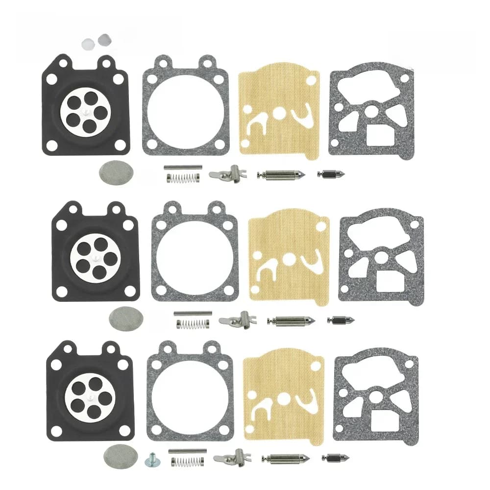Kit de réparation de reconstruction de carburateur de tronçonneuses pour Walbro K11-WAT Stihl MS210 MS230 MS240 MS250 MS260 FS85 FS86 FS88 Husqvarna 225, 3x