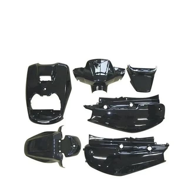 Accessoires de moto pour Scooter BWS100 4VP, ensemble complet de carénage du corps, couvercle de panneau de peinture en plastique, couvercle avant de garde-boue