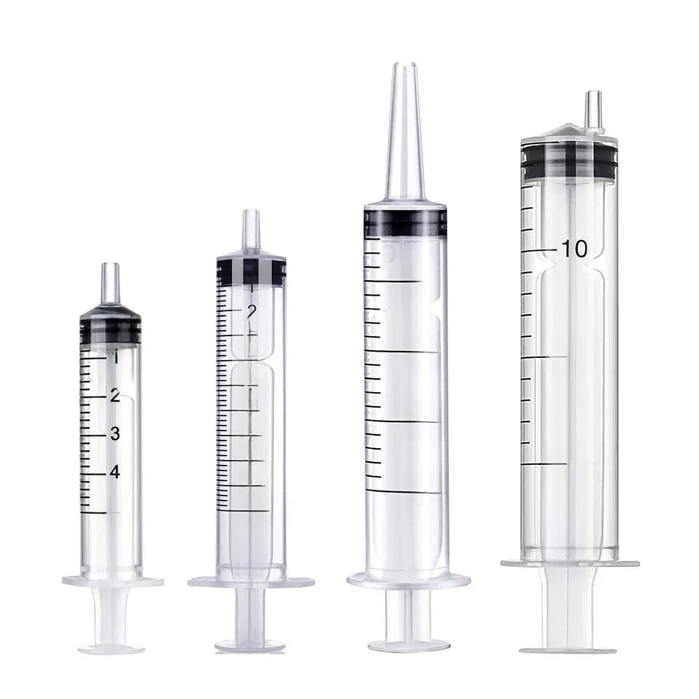 Seringue stérile en plastique transparente 5/10/20/30ml, outils réutilisables pour alimentation des chiens et des chats, seringue nutritive, bricolage, brillant à lèvres, outil de colle de remplissage