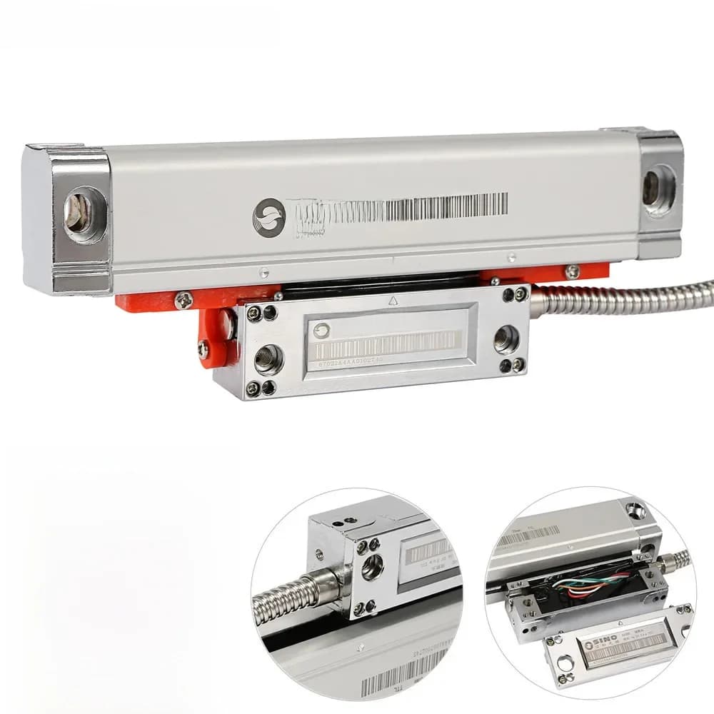 Meuleuse à capteur de déplacement linéaire KA-300, haute précision, règle à réseau numérique Sino KA300 470 520 570 620 670 720 770mm 5um TTL
