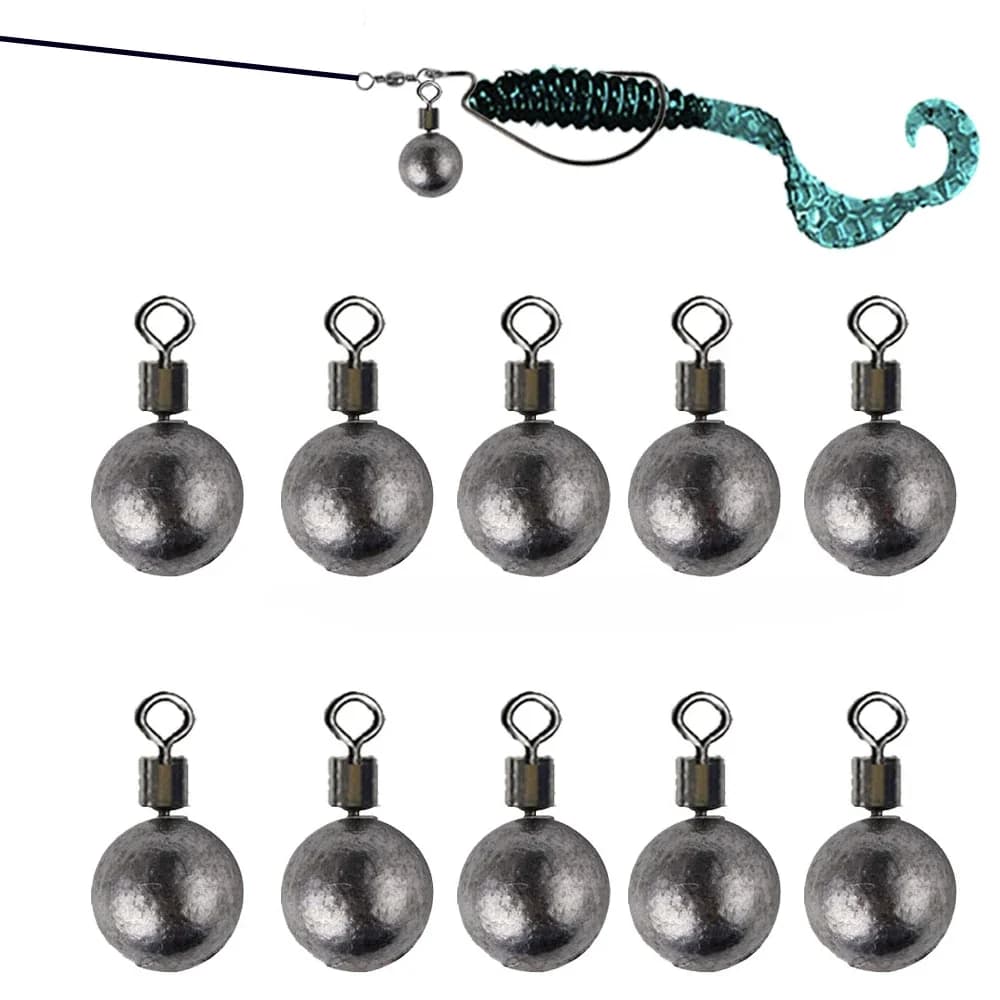 10 pièces/lot poids de pêche plombs 3.5g 5g 7g 10g 14g 20g plombs de pêche carpe matériel de pêche accessoires