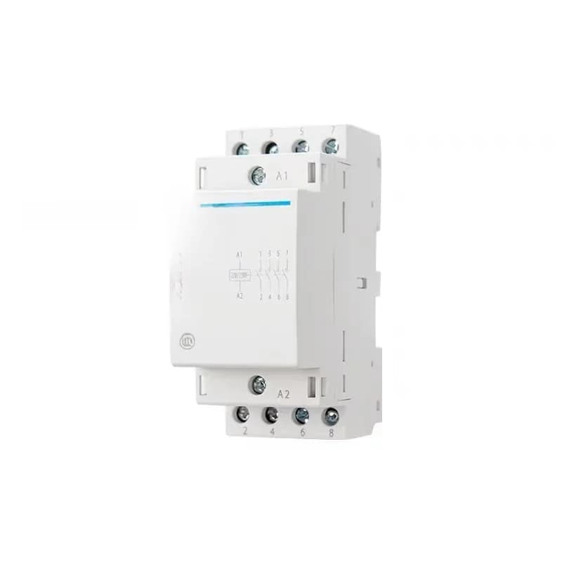 Nouveau Original CHINT NCH8-63/20 modulaire AC ménage Mini contacteur 220V 230V 20A 25A 40A 63A 1NO 1NC 2NO 2NC 4NO NCH8-20 25 40