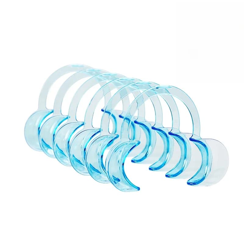 Ouvre-bouche dentaire en forme de C, 10 pièces, outil orthodontique dentaire, écarteur de joues et de lèvres intra-oral, épandeur de bouche, ouvre-lèvre