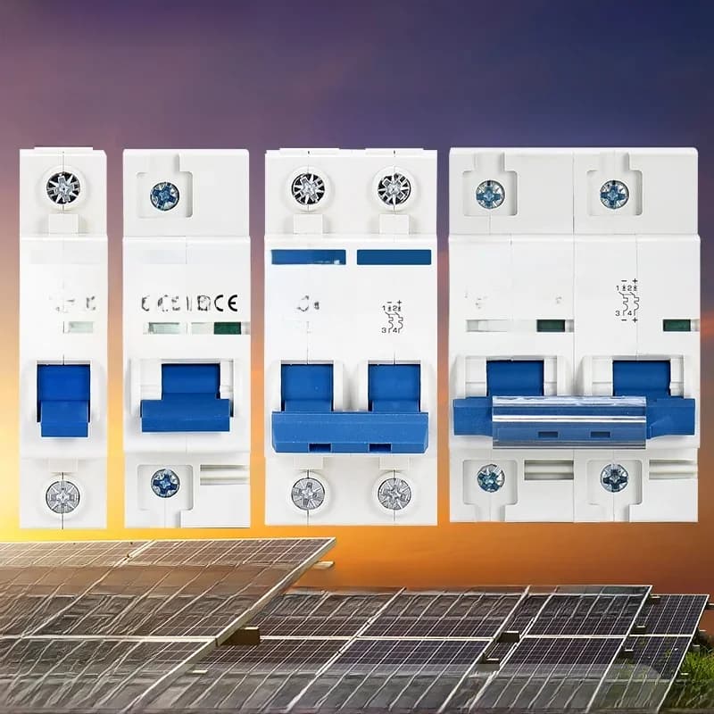 TAIXI – disjoncteur solaire photovoltaïque DC, interrupteur de déconnexion MCB DC250V 500V 1000V 16A 32A 40A 50A 63A 80A 100A 125A