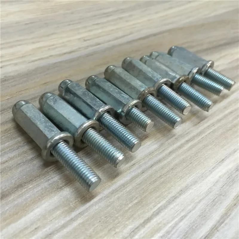 Pour M6 M7 M8 moto tuyau d'échappement vis écrou Scooter accessoire (10 pièces)