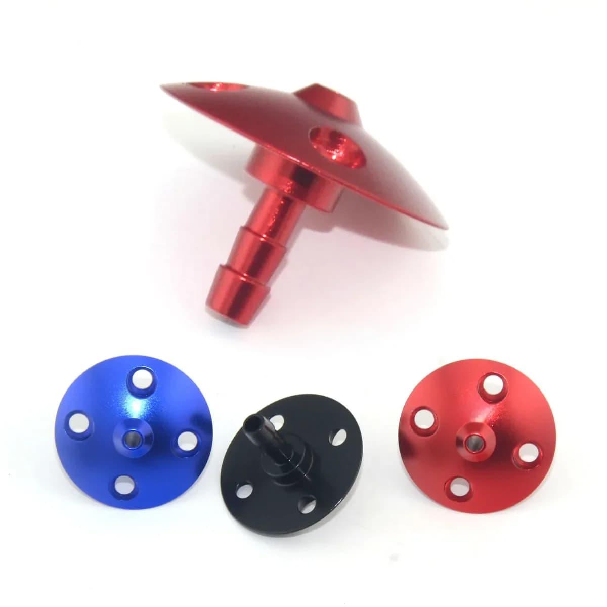 Nouveau KUZA TOC CNC – Bouchon de ligne de ventilation en aluminium arrondi pour avions et bateaux RC – Pièces et accessoires de mise à niveau