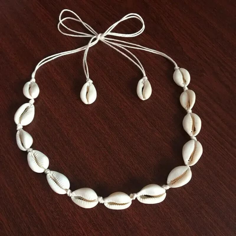 Boho plage bohème coquille colliers ras du cou pour femmes filles été mode bijoux chaîne coquille pendentifs collier