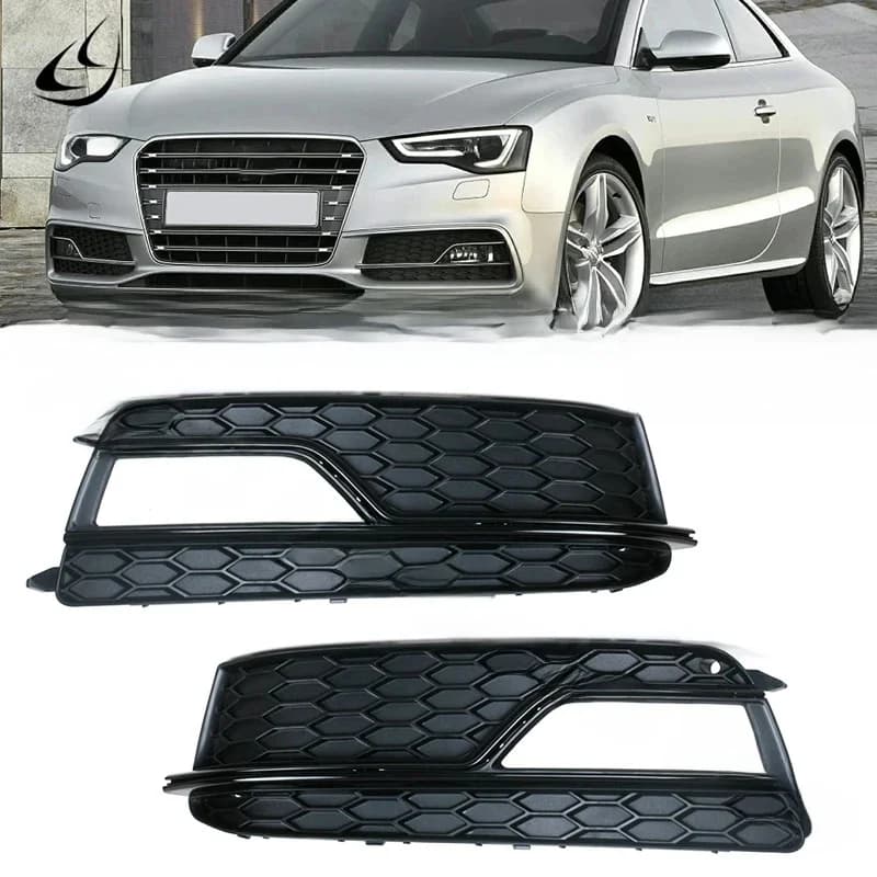 PMDavid-Calandre betérieure de Pare-Choc Avant de Voiture, pour Audi A5 S-Line S5 2013 2014 2015 2016 2017 8T0807681K 8T0807682K