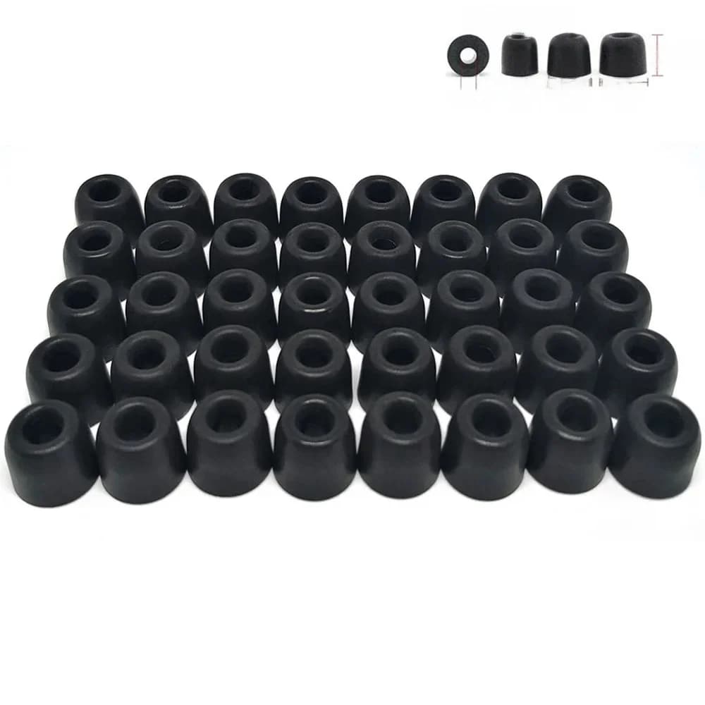 20 paires d'embouts en mousse à mémoire de forme ANJIRUI T400 (S M L) 4.9mm écouteurs en éponge isolation du bruit embouts d'oreille pour écouteurs intra-auriculaires Eapads