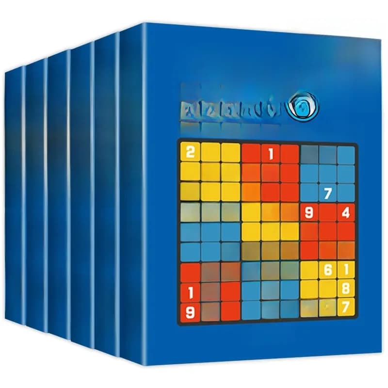 Livre de jeu de nettoyage de poche pour enfants, jeu de réflexion Sudoku, livre de positionnement intelligent du cerveau et des numéros, 6 pièces/ensemble, nouveau